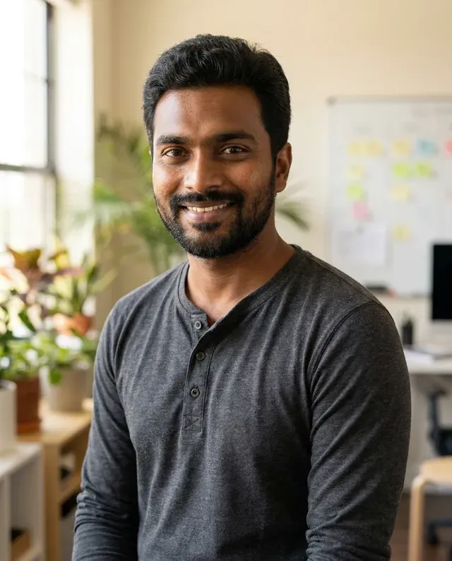 Arjun, a Indian presenter based in India