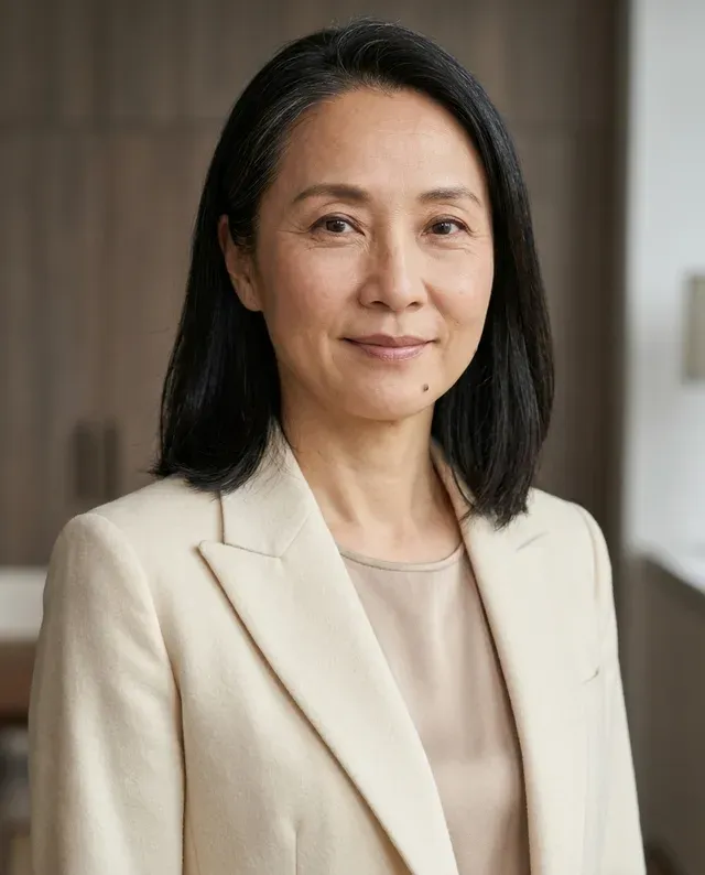 Evelyn, a Chinese presenter based in Singapore