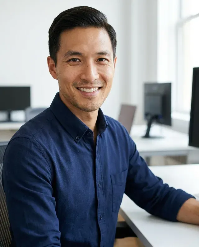 Jun, a Chinese presenter based in Singapore