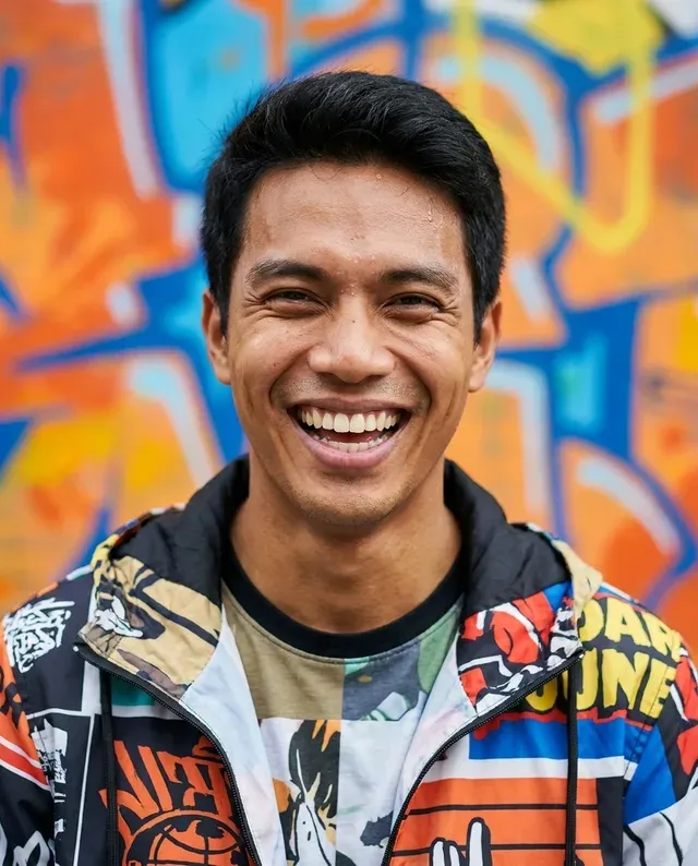 Kai, a Filipino presenter based in the Philippines